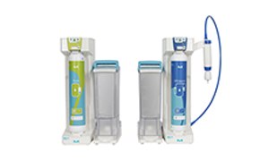 RO water 생산 스테이션 및 초순수 채수 모듈로 구성된 Milli-Q SQ 240 시스템 구성