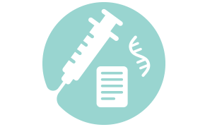 Iconography representing the enhancement of virus filtration 
