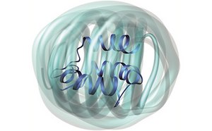 View of functionalized polyethylene glycol (PEG) used to enhance stability of PEGylated therapeutic protein