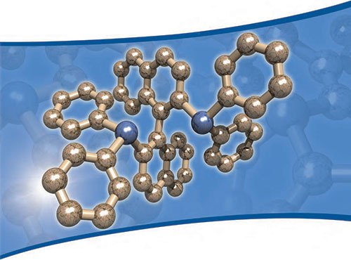 BINAP, a powerful chiral ligand for asymmetric catalysis The three-dimensional structure of BINAP. The phosphorus atoms are represented in blue. This chiral ligand proved to be one of the most popular, for a variety of asymmetric transformations