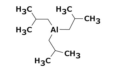 Chemical structure of common organoaluminum reagents