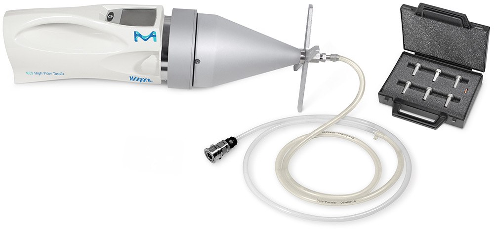 RCA air samplers for ambient air and compressed gases RCS® high Flow Touch hand-held microbial air sampler for ambient air and compressed gases