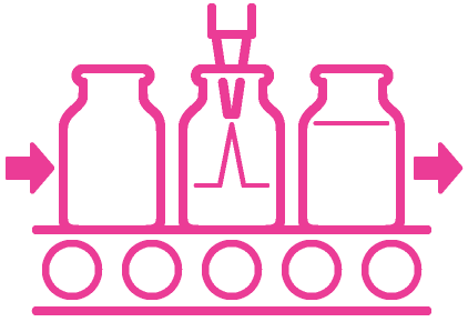 Final fill – seamless integration into your final fill process, high level of security, representative samples