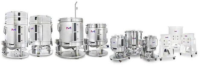 Mobius® single-use mixing solutions, ranging from 10 L to 3,000 L for biomanufacturing process needs