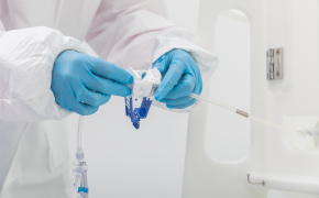 Easily connect the NovaSeptum® SURe sterile sampling assembly. Simply connect to your single-use process via aseptic connection or heat welding.