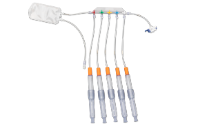 NovaSeptum® SURe sterile sampling assembly with accurate volume syringes and AseptiQuik S connector