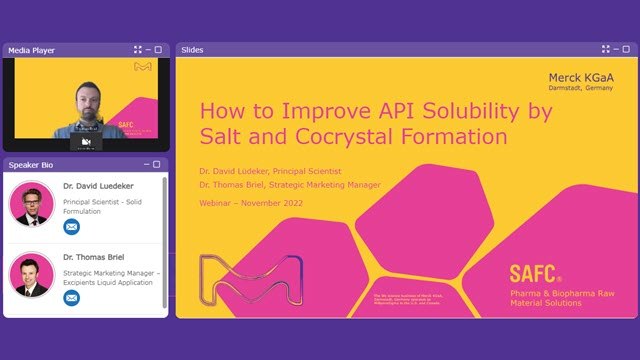 How to improve api solubility by salt and cocrystal formation