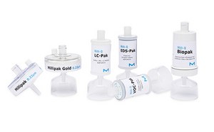 Range Milli-Q® 애플리케이션: Millipak, 살균 Millipak Gold, Biopak, VOC-Pak, EDS-Pak, LC-Pak