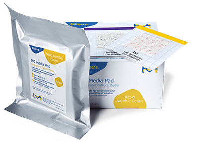 MC-Media Pad® for microbial contamination testing MC-Media Pad® for microbial contamination testing