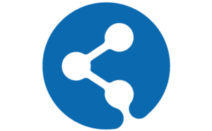 Fully synthetic mRNA template Icon of a chemical molecule structures representing synthetic templates; Image title: Fully synthetic mRNA template
