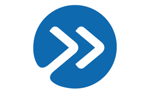 Robust Scalable Process Icon of two arrows going in one direction to represent robustness
