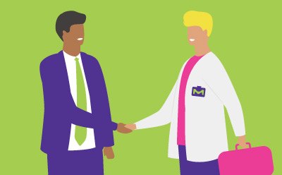 Two men shaking hands Two men shaking hands