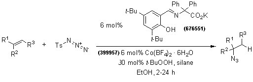 hydroazidation of unactivated olefins to yield alkyl azides