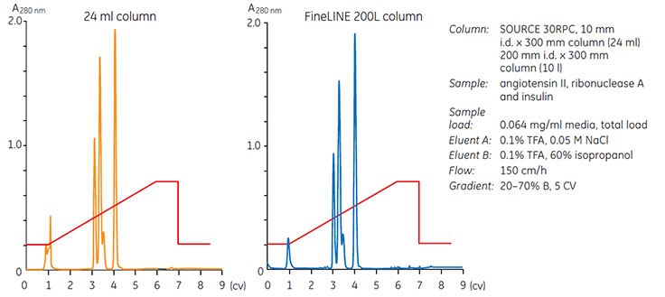 RPC Purification Options and Scale up with SOURCE™ Media Scalability of SOURCE™ 30RPC