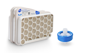 two membrane chromatography devices