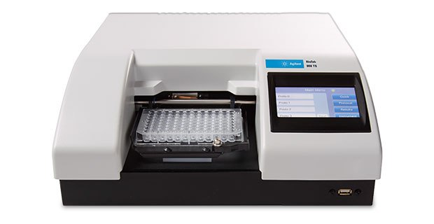 The BioTek<sup>®</sup> 800 TS Absorbance Reader. Front view of the BioTek® 800 TS Absorbance Reader with touch screen.
