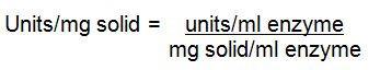 Chymotrypsin calculation2 equation Chymotrypsin calculation2 equation