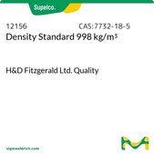 Density Standard 998 kg/m3 H&amp;D Fitzgerald Ltd. Quality