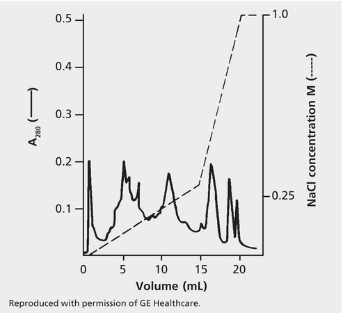 HPLC Analysis of Bovine Liver Extract on Mono Q® 5/50 GL application for HPLC