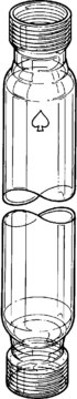 Ace large chromatography column I.D. × L 150&#160;mm × 1,200&#160;mm, capacity 21.20&#160;L