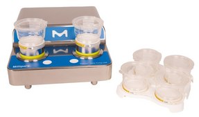 Milliflex Oasis&#174; VHP resistant filtration pump with no power supply The Milliflex Oasis&#174;VHP resistant vacuum pump is suitable for use in isolators. The pump is VaporHydrogen Peroxide (VHP) resistant and compatible, suitable for sterility testing