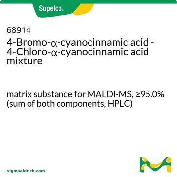 4-Bromo-&#945;-cyanocinnamic acid - 4-Chloro-&#945;-cyanocinnamic acid mixture &#8805;95.0% (sum of both components, HPLC)