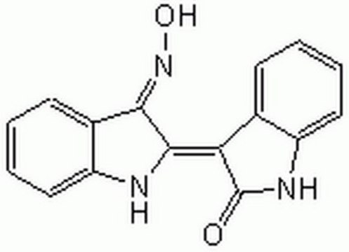 Indirubin-3&#8242;-monoxime A potent, reversible, and ATP-compatible inhibitor of GSK-3&#946; (glycogen synthase kinase 3&#946;), Cdk1 (cyclin-dependent kinase1) and Cdk5 (IC&#8325;&#8320; = 22 nM, 180 nM, and 100 nM, respectively).