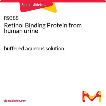 Retinol Binding Protein from human urine buffered aqueous solution