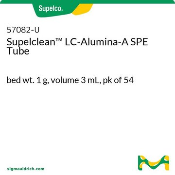 Supelclean&#8482; LC-Alumina-A SPE Tube bed wt. 1&#160;g, volume 3&#160;mL, pk of 54