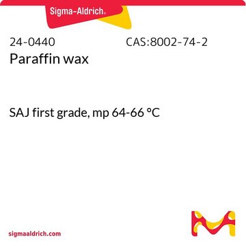 Paraffin wax SAJ first grade, mp 64-66&#160;°C