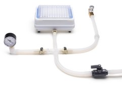 MultiScreenHTS Vacuum Manifold The MultiScreen&#174;HTS Vacuum Manifold is designed for use with 96-well plate and 384-well plate MultiScreenHTS filter and collection plates