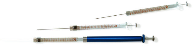 Hamilton&#174; syringe, 700 series, special needle 701SNR, volume 10&#160;&#956;L, needle size 22s ga (blunt tip), needle L 51&#160;mm (2&#160;in.)