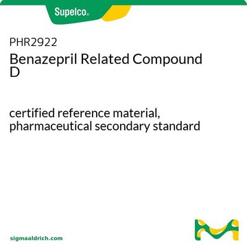 Benazepril Related Compound D certified reference material, pharmaceutical secondary standard