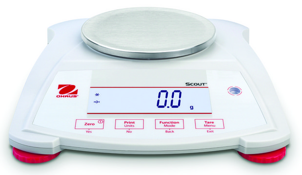 Ohaus&#174; Scout&#174; SPX Balance Model SPX422, weighing capacity 420&#160;g, resolution: 0.01&#160;g