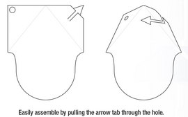 Dual Purpose Scoops size small, white, non-sterile