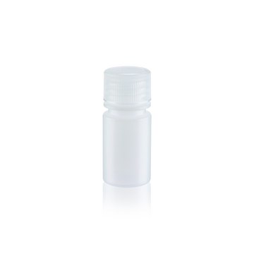 Wheaton&#174; Leak Resistant Bottle capacity 15&#160;mL, low-density polyethylene bottle, natural bottle, narrow-mouth bottle, bottle diam. × H 25&#160;mm × 56&#160;mm, 20-410