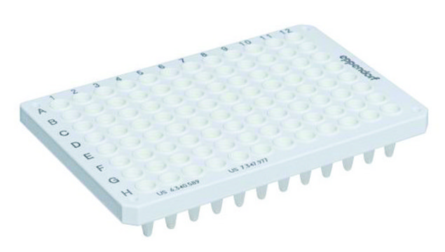 Eppendorf twin.tec&#174; Real-Time PCR Plates 96 Semi-Skirted, PCR clean, volume 250&#160;&#956;L, white plate, pack of 25