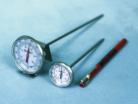 Dual scale bi-metal thermometer temperature -5-+50&#160;°C, accuracy: 1&#160;°F/C