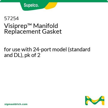 Visiprep&#8482; Manifold Replacement Gasket for use with 24-port model (standard and DL), pk of 2