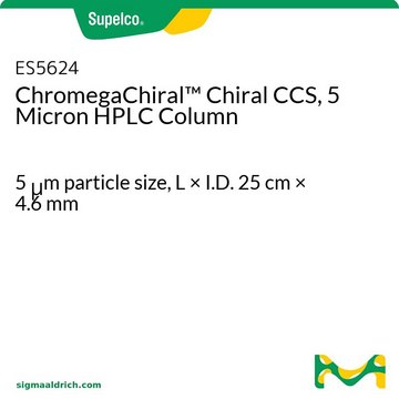 ChromegaChiral&#8482; Chiral CCS, 5 Micron HPLC Column 5&#160;&#956;m particle size, L × I.D. 25&#160;cm × 4.6&#160;mm