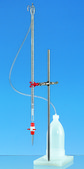 BRAND&#174; compact automatic SILBERBRAND burette, without support/clamp volume 50&#160;mL, with LDPE bottle and PVC filling tube