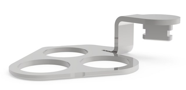 Steritest&#174; Symbio Drain Tray Support For 3 canisters, FLEX pump, High Integration