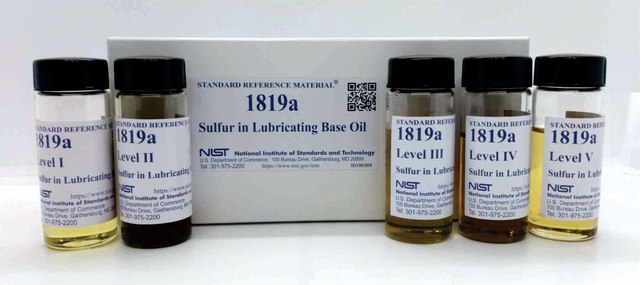 Sulfur in lub base oil NIST&#174; SRM&#174; 1819a