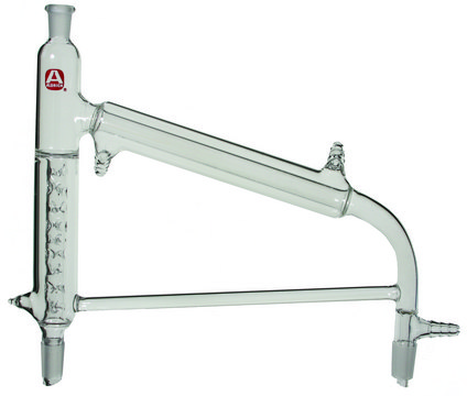 Aldrich&#174; heavy-duty Vigreux, jacketed distillation head Joints: ST/NS 24/40 (2), thermometer joint: ST/NS 10/30