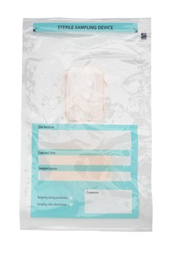 eMcollect Sponge Diluent: BPW at 10% neutralizing agent in bag with closure label, Calibrated dose: 10 ml, bag of 20 × 5 (Zip bags)