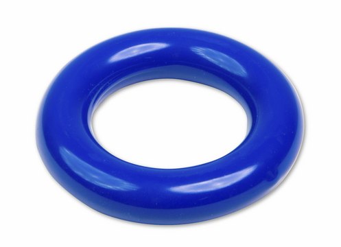 Vinyl-Coated Lead Ring ("C" shape) fits beaker size, 250 to 1000 mL, blue