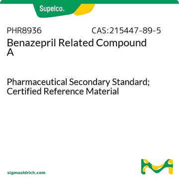 Benazepril Related Compound A Pharmaceutical Secondary Standard; Certified Reference Material