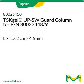 TSKgel&#174; UP-SW Guard Column for P/N 80023448/9 L × I.D. 2&#160;cm × 4.6&#160;mm