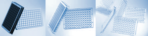 Greiner high and medium binding 96 well plates flat bottom clear wells