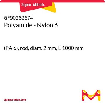 Polyamide - Nylon 6 (PA 6), rod, diam. 2&#160;mm, L 1000&#160;mm